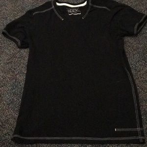 Buckle Black T-shirt V-neck